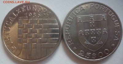 ДК Португалия 25 эскудо Европа ФИКС 18.09 22.00 - Португалия 25 эскудо Европа.JPG