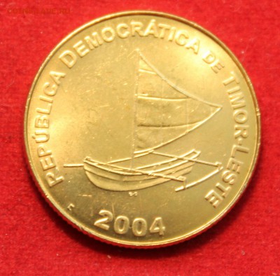 C рубля ВОСТОЧНЫЙ ТИМОР 25с 2004г. ПАРУСНИК до 21.09.2014г. - IMG_0892.JPG