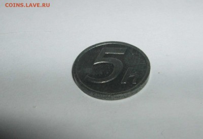 Словакия 5 геллеров 1942 г. цинк	отличная - 5 геллеров-1 001