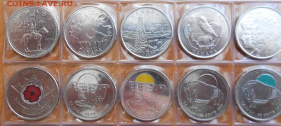 Канада квотеры обычные+цветные 24 шт. UNC до 19.09 - DSCN2408.JPG