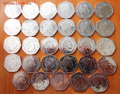 50 Пенсов 29 шт. Набор Олимпиада Лондон 2012 до 19.09 - 1.JPG