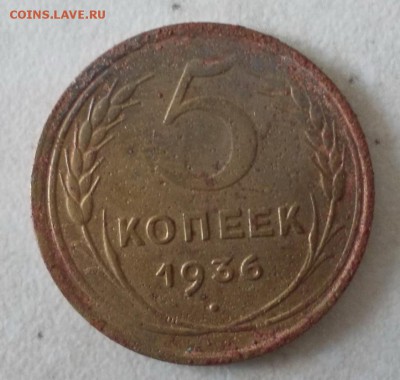 5 копеек 1936(уставшая)до 22-00 19.09.14 - DSCN1233.JPG