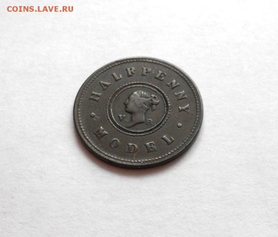 2 penny model 1844(биметалл) до 19.09 Великобритания - DSCN2451.JPG