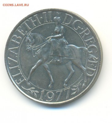 британия 25 нов. пенс. 1977. юбилей правления. до 19.09 22:0 - 4