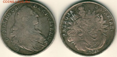 Бавария, талер 1766 - до 22-00мск 17.09 - bav-1t-1766