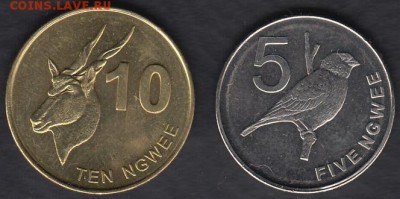 Замбия 5 и 10 нгвее 2012 до 18.09.2014 22-00 - Замбия а