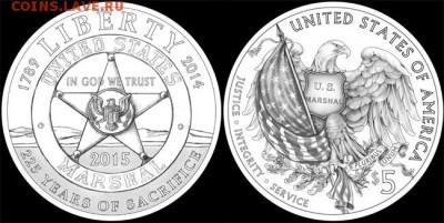 монеты США (вроде как небольшой каталог всех монет США) - marshals-gold-coin