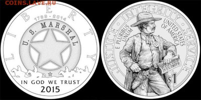 монеты США (вроде как небольшой каталог всех монет США) - marshals-silver-dollar