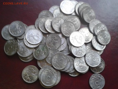5 копеек 2009 года сп 75 шт - 20140917_155528