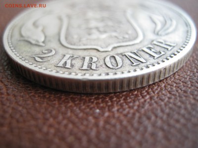 ДАНИЯ 2 кроны 1875. Серебро. ХОРОШАЯ. До 23.09.2014. - Изображение 009