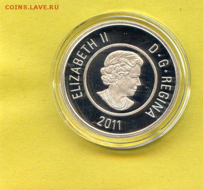 Канада.2011г. $5. Серия Полнолуние#01-Крибу до 28.09 в21:30 - CoinsHere131