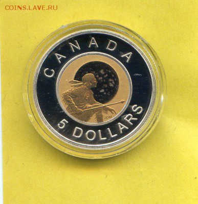 Канада.2011г. $5.Серия Полнолуние#01-Охотник до 28.09 в21:30 - CoinsHere128