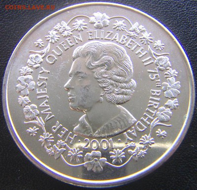 Британские Фолклендские О-ва_50 пенсов 2001; до 18.09_22.02м - 8453