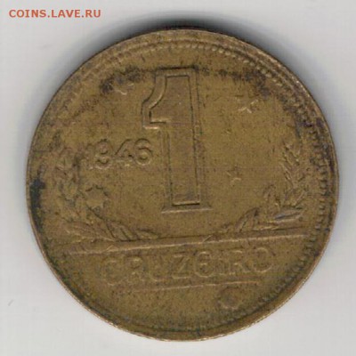 Бразилия крузейро 1946 до 22.09.14 в 22.00мск (9145) - 4-бр1к46а