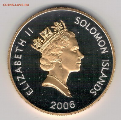 Ag Соломоновы о-ва 25$ 2006 Юбилей до 22.09 в 22ч (9725) - 5-сол2006