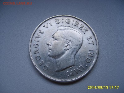 КАНАДА,50 центов 1941г(Георг 6,Ag 0,800,отличная)!до 21.09 - S6001923.JPG