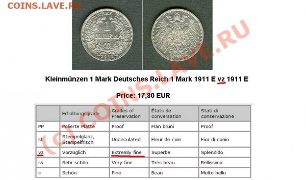 1 марка 1911 - Н.Г