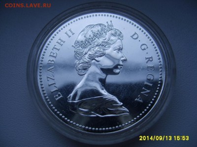 КАНАДА,1 доллар 1976г(Библиотека+сертификат)!до 21.09.2014 - S6001906.JPG