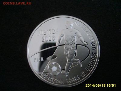 ПОЛЬША,10 злотых 2006г(чемпионат по футболу,пруф)!до 21.09 - S6001994.JPG