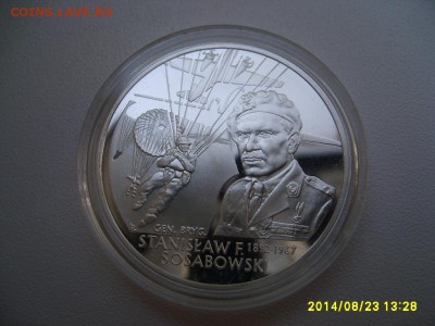 ПОЛЬША,10 злотых 2004г(генерал С. Сосабовский,пруф)!до 21.09 - S6001655.JPG