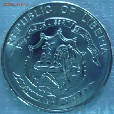ЛИБЕРИЯ 5 cent 2003 (Обезьяны), до 21.09.14 г., 22.00 мск. - Либерия 2.JPG