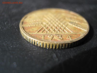 ГЕРМАНИЯ 10 рейхспфеннигов 1934 G. РЕДКАЯ +БОНУС.До 25.09. - Изображение 11969