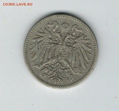 Австрия 10 геллеров 1894 до 22.09.2014   22-00 - 1 19