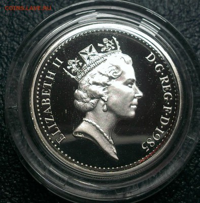 С 200 РУБЛЕЙ! Великобритания 1 фунт 1985 proof до 21.09 - IMAG0587