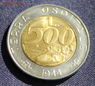 C рубля БМ САН МАРИНО 500 лир 1991г.до 26.09.14г.в 22-0 - IMG_1073.JPG