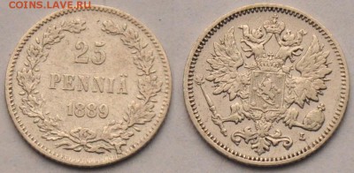 1, 5, 25 и 50 пенни на оценку - 25пенни1889_1