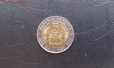 Кения 5 шилингов 2009 Биметалл до 26.09 _ 22:00 - IMAG2343