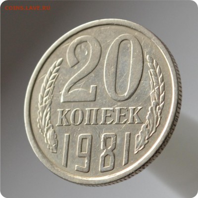 20 копеек 1981 год. шт. 1.2 До 26.09. - DSC_1450.JPG