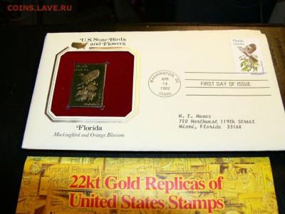 Золотая Марка 916 проба - 22kt. КПД Птицы. Флорида - P1950789.JPG