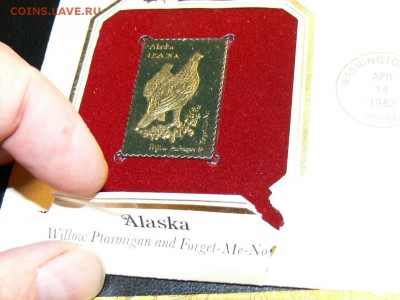 Золотая Марка 916 проба - 22kt. КПД Птицы. Аляска - P1950806.JPG