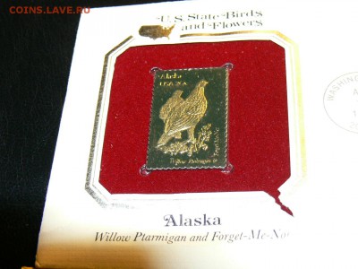 Золотая Марка 916 проба - 22kt. КПД Птицы. Аляска - P1950805.JPG