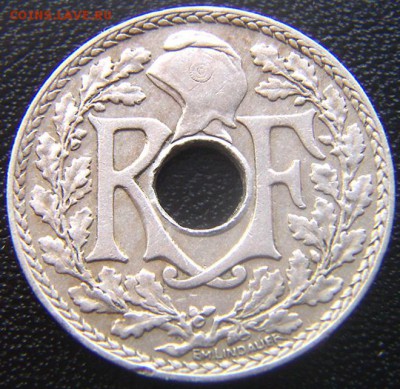 Франция_10 сантимов 1936; до 22.09_22.02мск - 5563