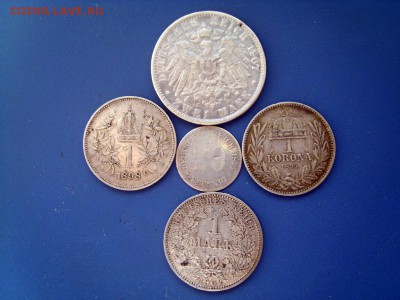 ГЕРМАНИЯ-АВСТРИЯ 5 шт.1874-1907(С 200 р.)28.09.14 22-30 - SL272122.JPG