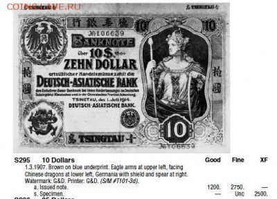 10$ 1907 года Китай - Capture