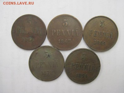 5 пенни 1866,67,72,96,99 до 25.09.14 - Изображение23 108