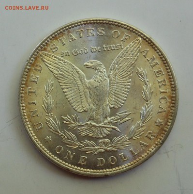 Доллар Морган 1887  отличный до 26.09.2014 г. в 23.00 мск - DSCN6995