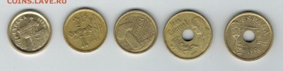Испания 5 юбилейных монет до 25.09.2014   22-00 - 1 9