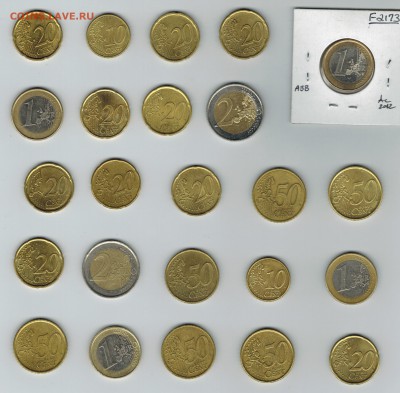 24 монеты Евро до 25.09.2014   22-00 - 1