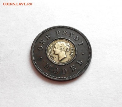 1 penny model 1844(биметалл) до 26.09 Великобритания - DSCN2443.JPG