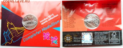 50 Пенсов 29 шт. Набор Олимпиада Лондон 2012 в альбоме 26.09 - DSCN2359