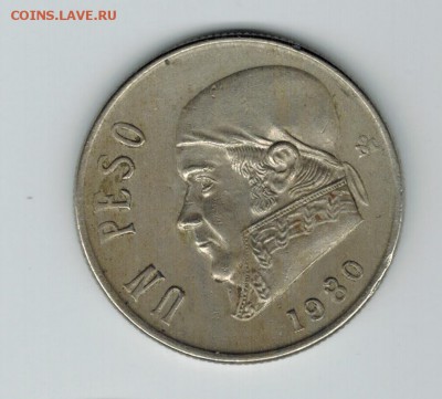 Мексика 1 песо 1980 до 26.09.2014   22-00 - 1 11