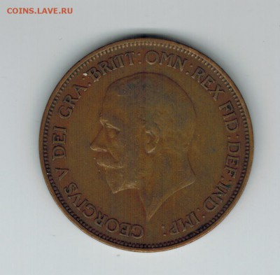 Великобритания 1 пенни 1936 до 26.09.2014   22-00 - 1 27