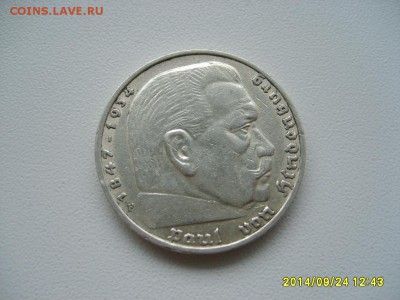 ГЕРМАНИЯ,5 марок 1936F(Гинденбург)!до 26.09.2014 - S6002096.JPG