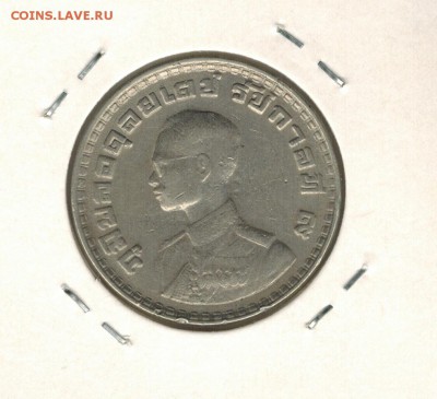 Тайланд 1 бат 1962 до 26.09.2014   22-00 - 1 34