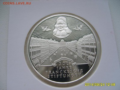 ФРГ,10 марок 1998J(300лет со дня осн. Ag 0,925,пруф)!до26.09 - S6002120.JPG