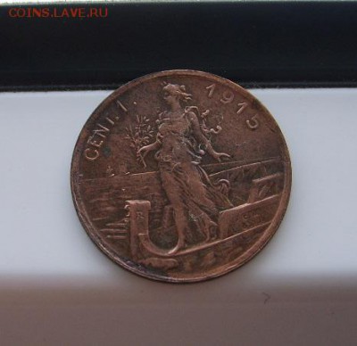 ИТАЛИЯ,1 чентезимо 1915 г(хорошая)!до 26.09.2014 - S6002073.JPG